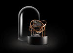 Кутия за самонавиващи се часовници Bernard Favre PLANET DOUBLE-AXIS ROSE GOLD RINGS BLACK ALU BASE
